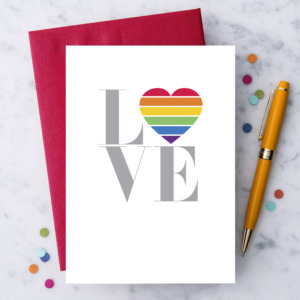 LGBTQ Love & Pride Greeting Card