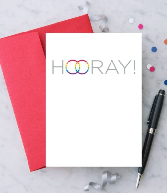 Design with Heart Studio - “Hooray!”