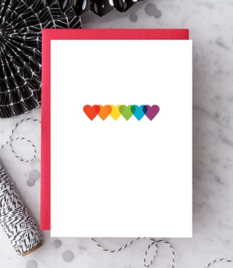 Design with Heart Studio - Rainbow Hearts