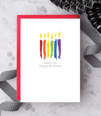 Design with Heart Studio - “shine on. happy birthday!”