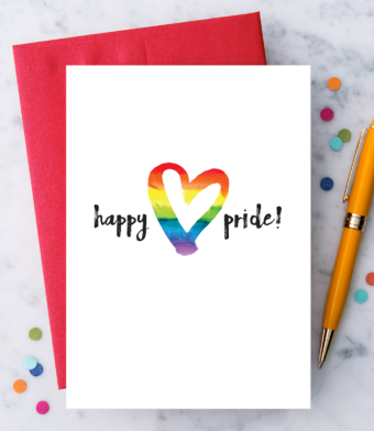 Design with Heart Studio - Happy Pride!