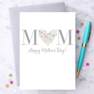 Musical Note - happy mother's Day