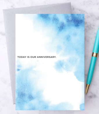 Design with Heart Studio - Today is our Anniversary