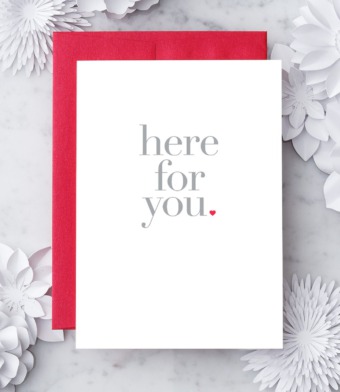 Design with Heart Studio - “Here For You”