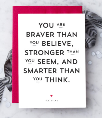 Design with Heart Studio - A.A. Milne Quote