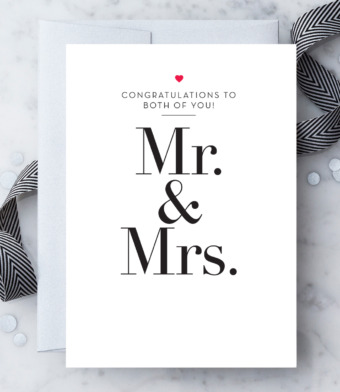 Design with Heart Studio - Mr. & Mrs.