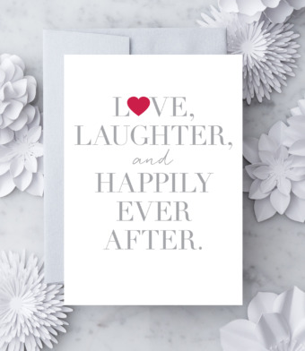 Design with Heart Studio - “Love Laughter & Happily Ever After.”