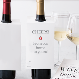 "Cheers! From our home to yours!"