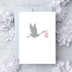 Baby Girl Stork