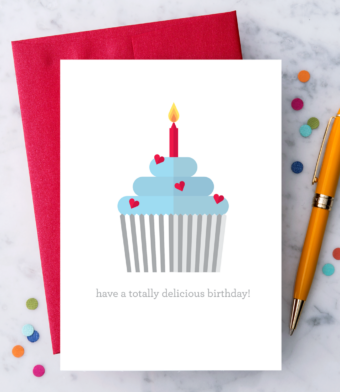 Design with Heart Studio - Have a totally delicious birthday!