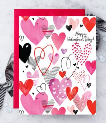 Design with Heart Studio - Happy Valentine’s Day Hearts