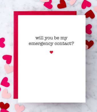 Design with Heart Studio - Will You Be My Emergency Contact?