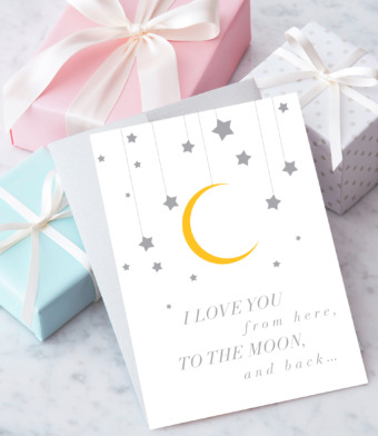 Design with Heart Studio - “I love you from here to the moon and back”