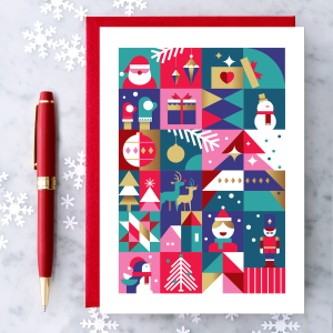 Christmas Celebration Greeting Card 