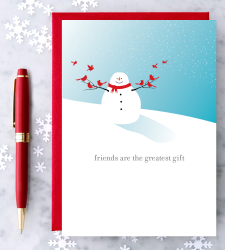 Design with Heart Studio - Holiday - Friends are the Greatest Gift Greeting Card 