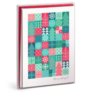 Christmas Kaleidoscope - 8 Boxed Holiday Greeting Cards