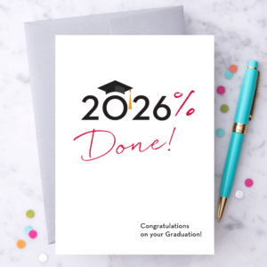 2026% Done! Graduation