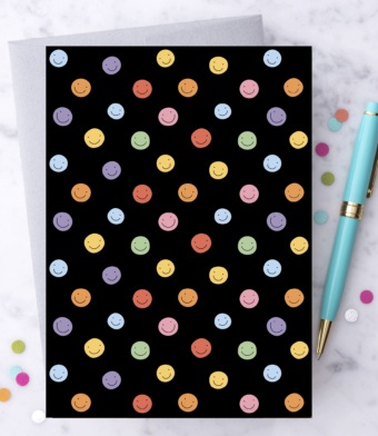 Design with Heart Studio - Sweet Smiles Polka Dot Greeting Card